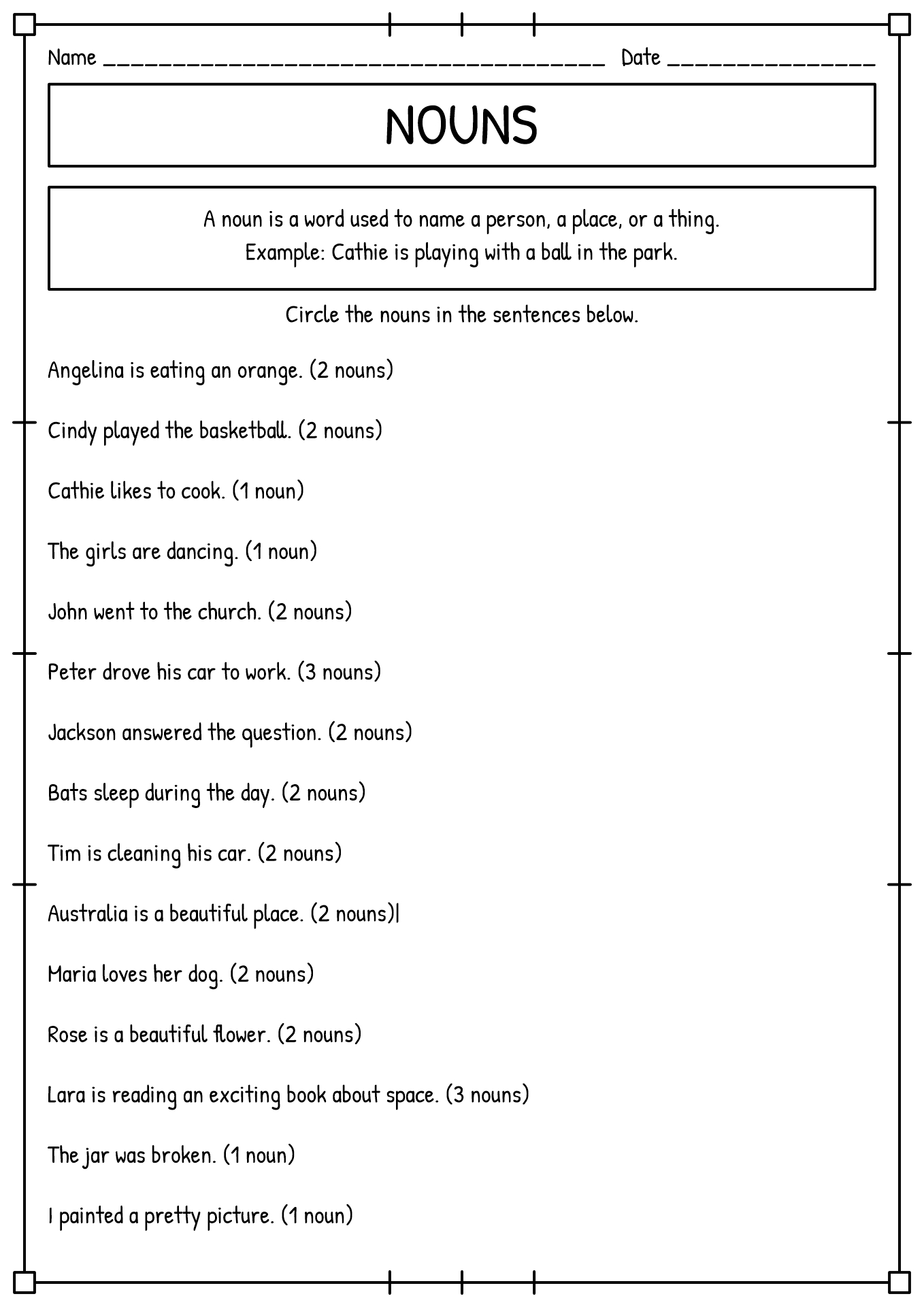 Nouns Worksheet Pack Common Proper Abstract 15 Types Of Nouns nouns-worksheet-pack-common-proper-abstract-15-types-of-nouns