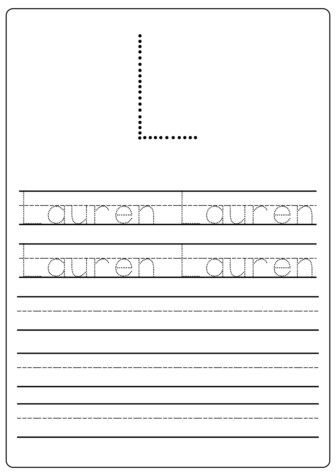 11 best images of worksheets practice writing their names tracing
