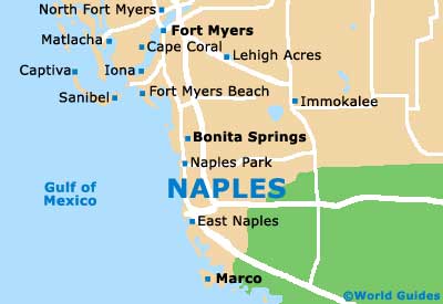 Road Map Naples Fl Map2 Naples 