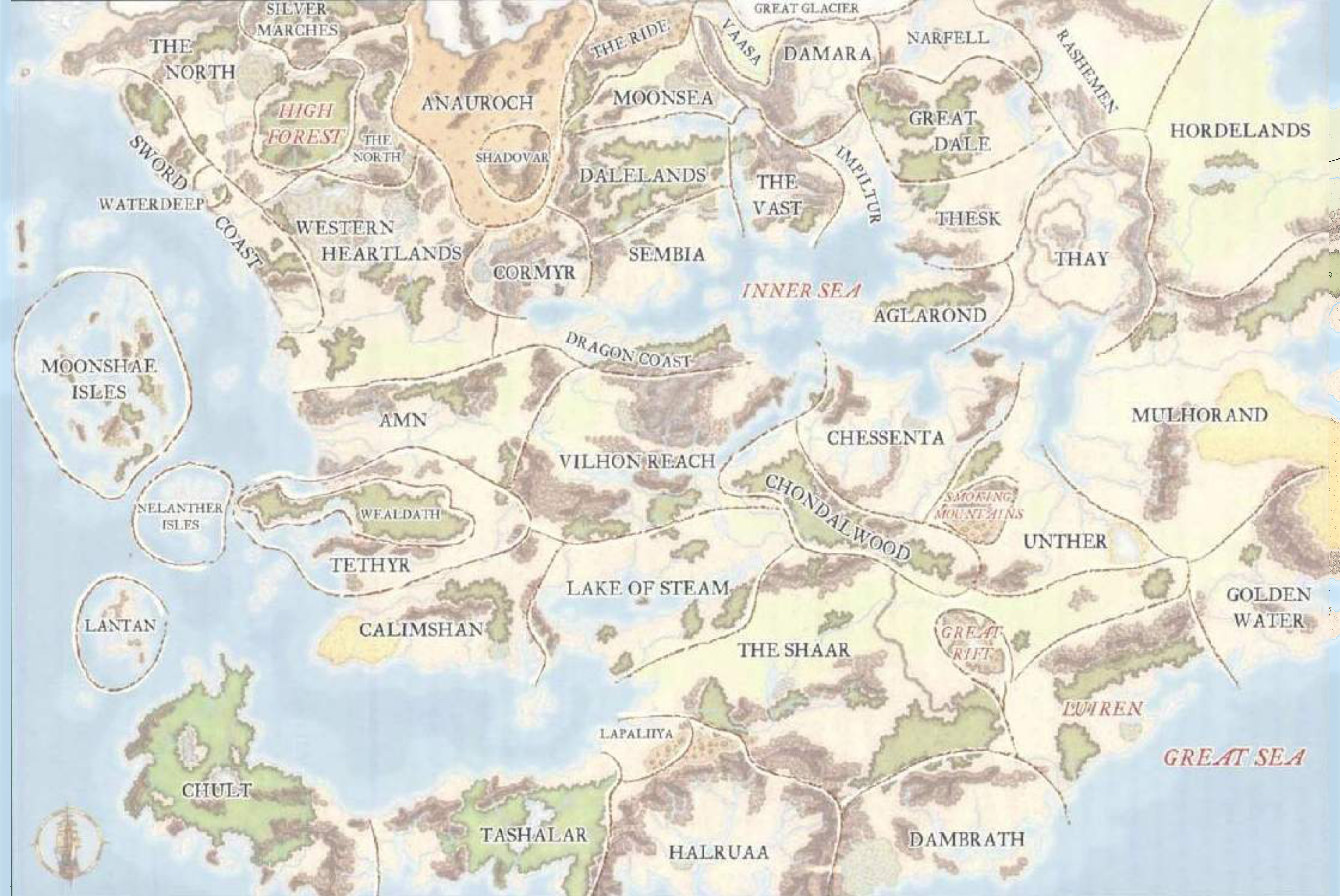 Interactive Map Of Faerun 