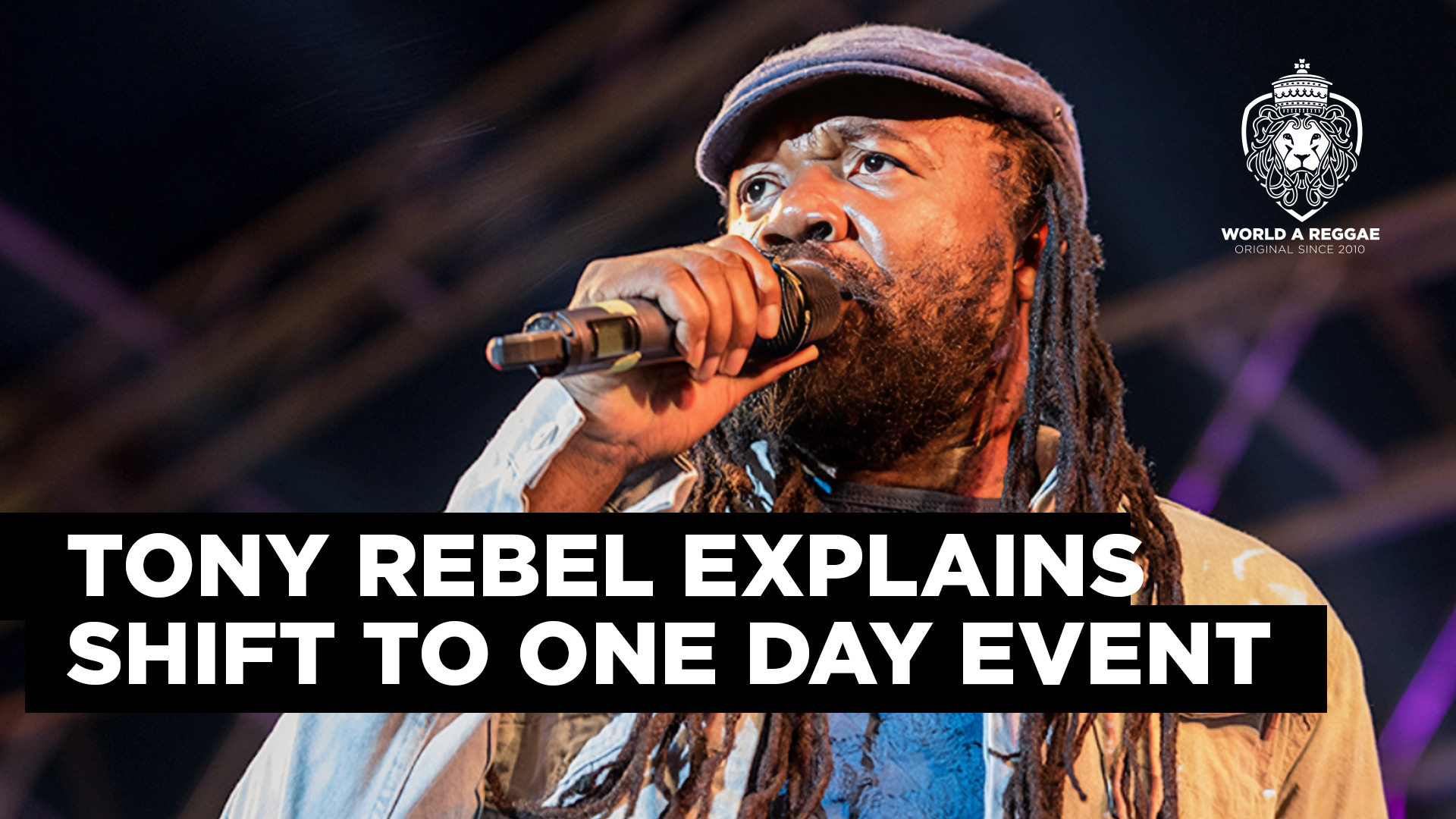 Tony Rebel explains shift to one day Rebel Salute, lists criteria