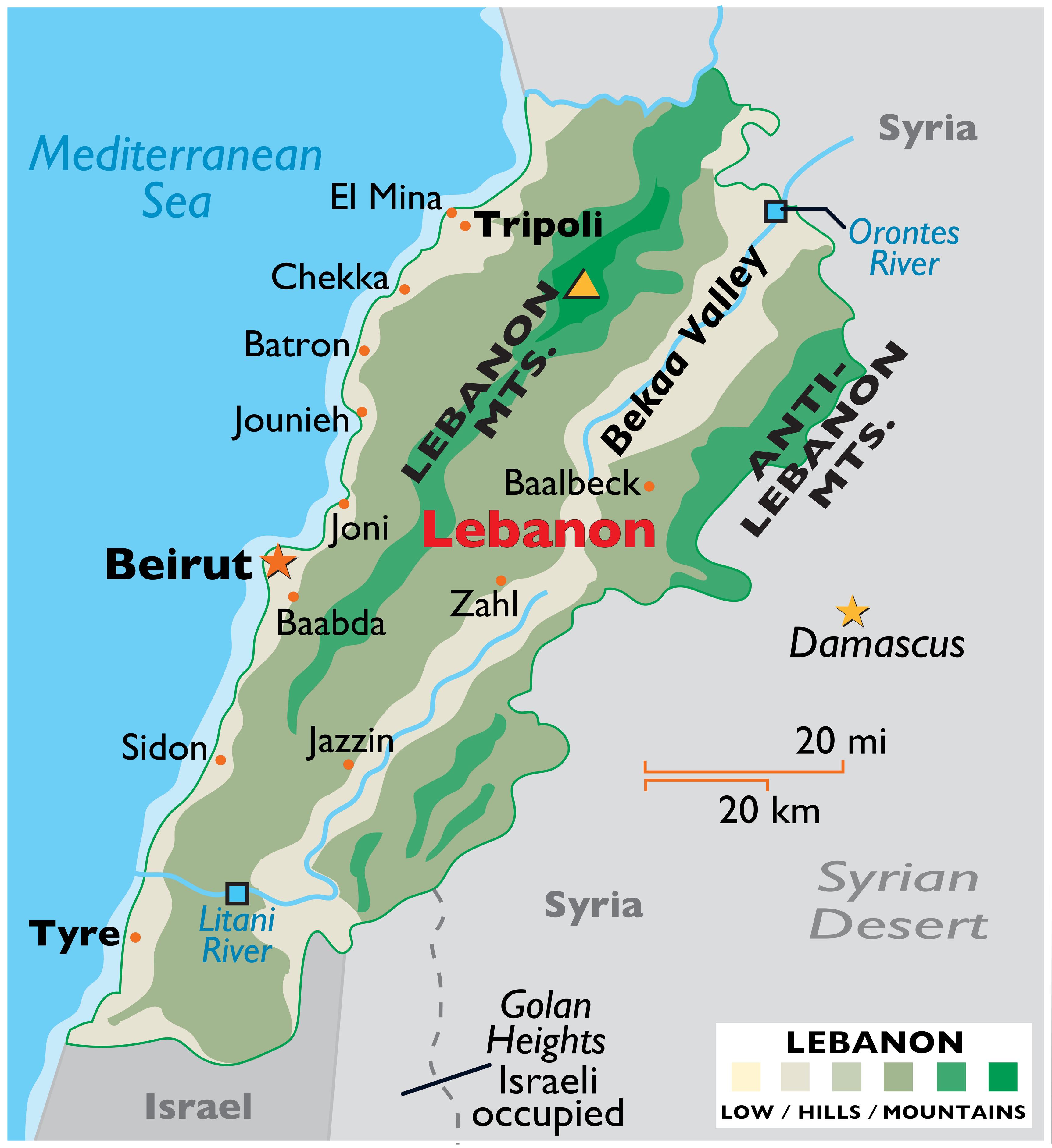Lebanon Lb 01 