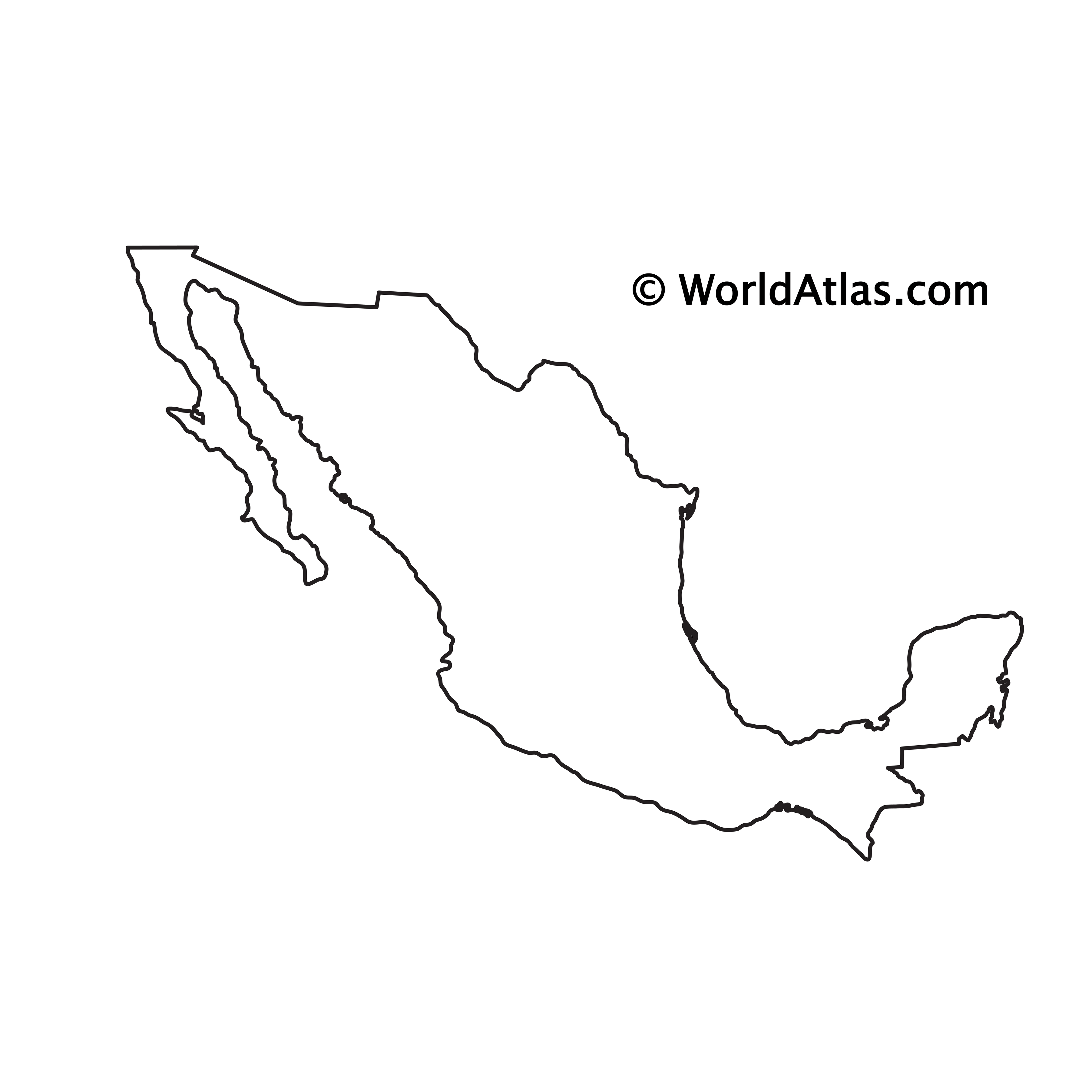 Mexico Maps Facts World Atlas Mx 03 
