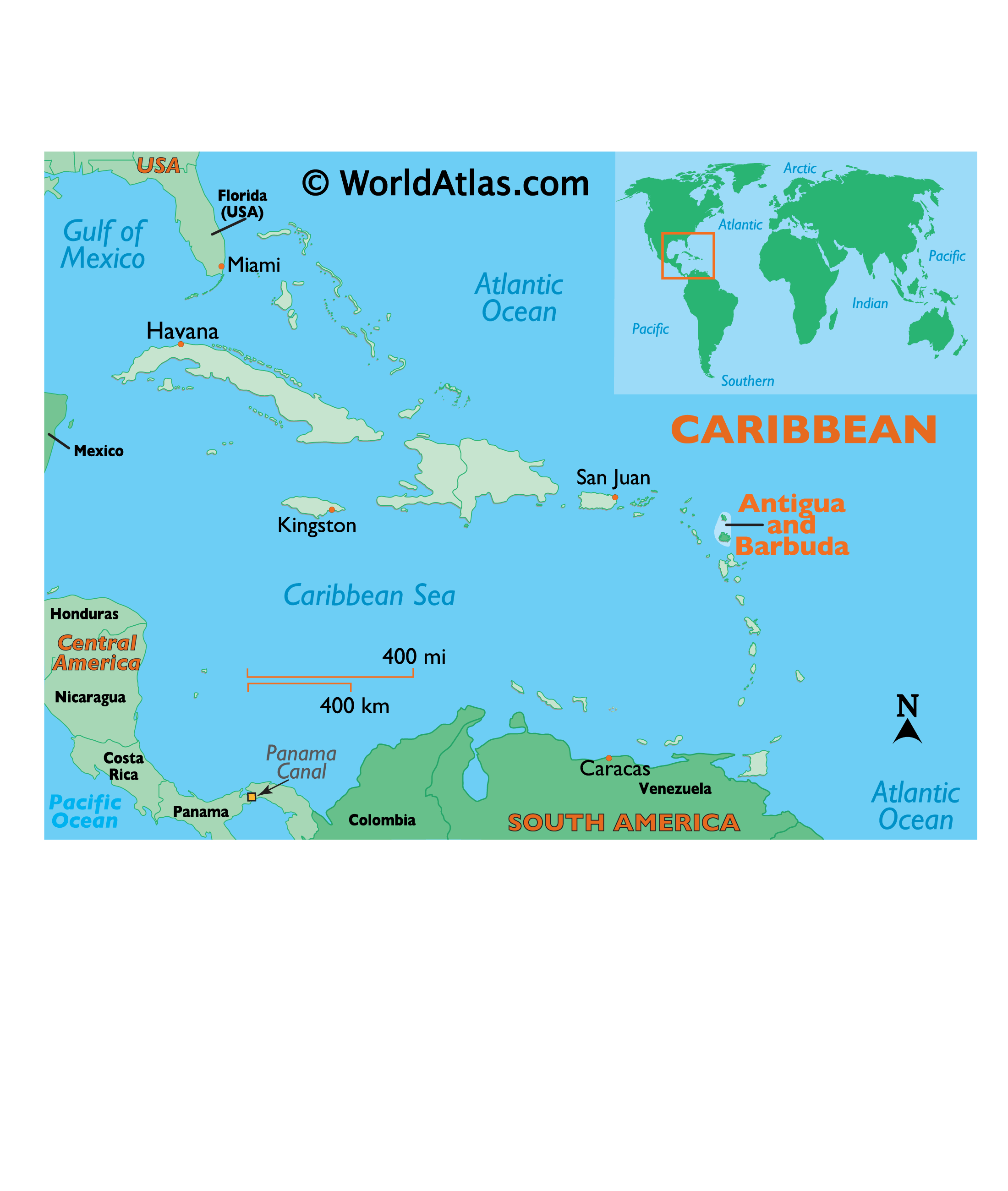 Tourist Map Of Antigua 60 Photos Com Ag 02 