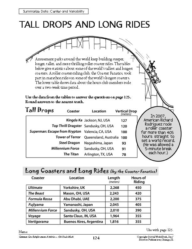 Spelling is the foundation of all the words that we know. Common Core Math Grade 6 World Book