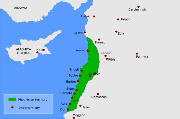Phoenicians Map Phoenicians History Religion Alphabet Video 122 