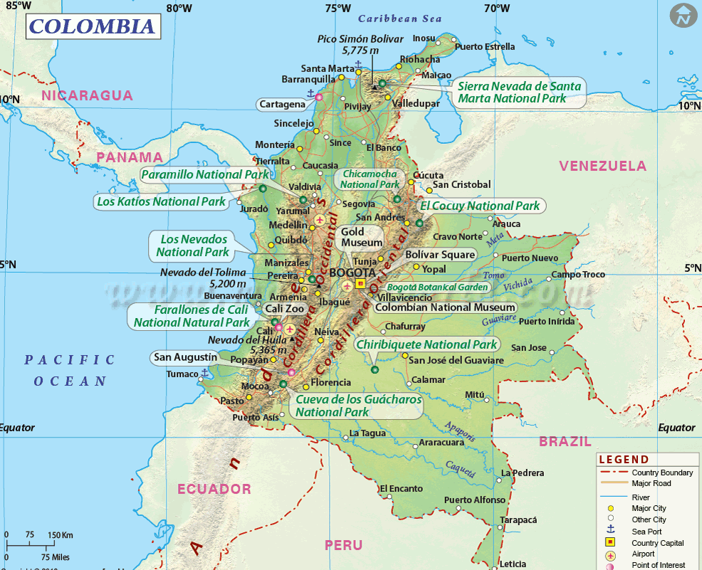 Geography Now Colombia At Dominique Ortega Blog Physical Map.