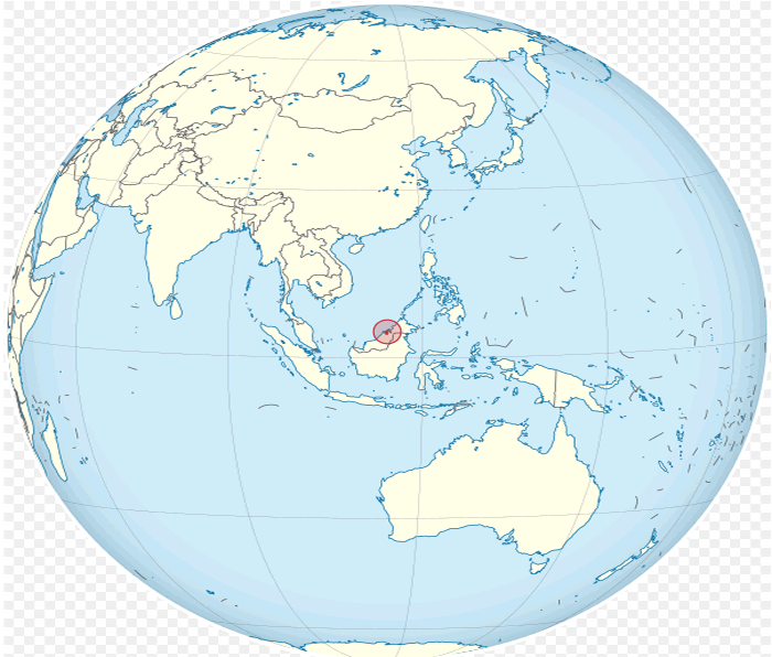 Where Does Brunei Truly Sit On The World Map Where Is Brunei In The World 