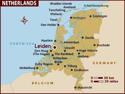 Leiden Map Netherlands Leiden Netherlands Map 