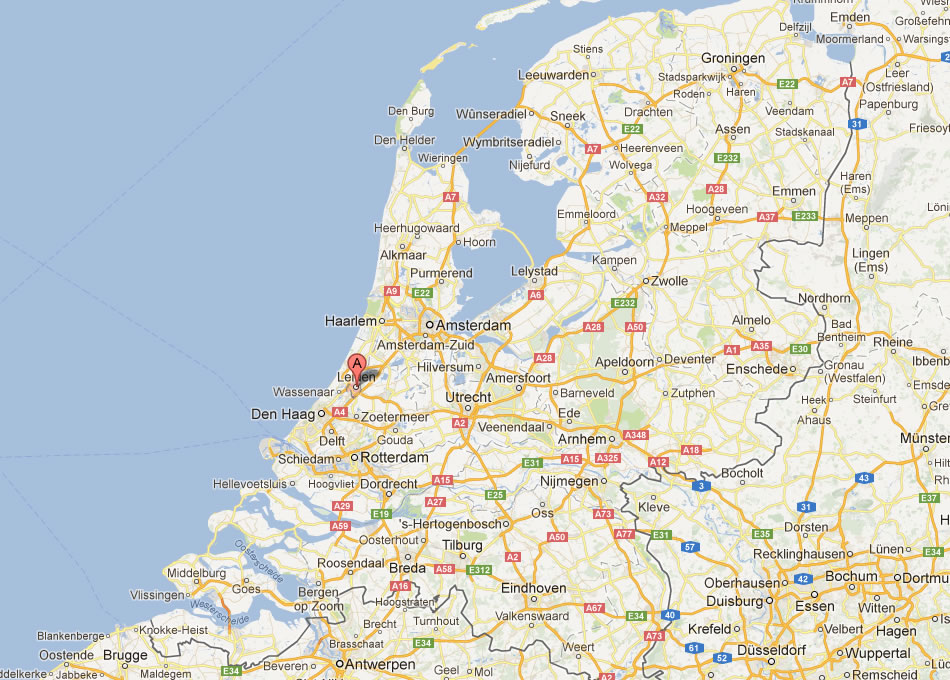 Leiden Map Netherlands Map Of Leiden Netherlands 