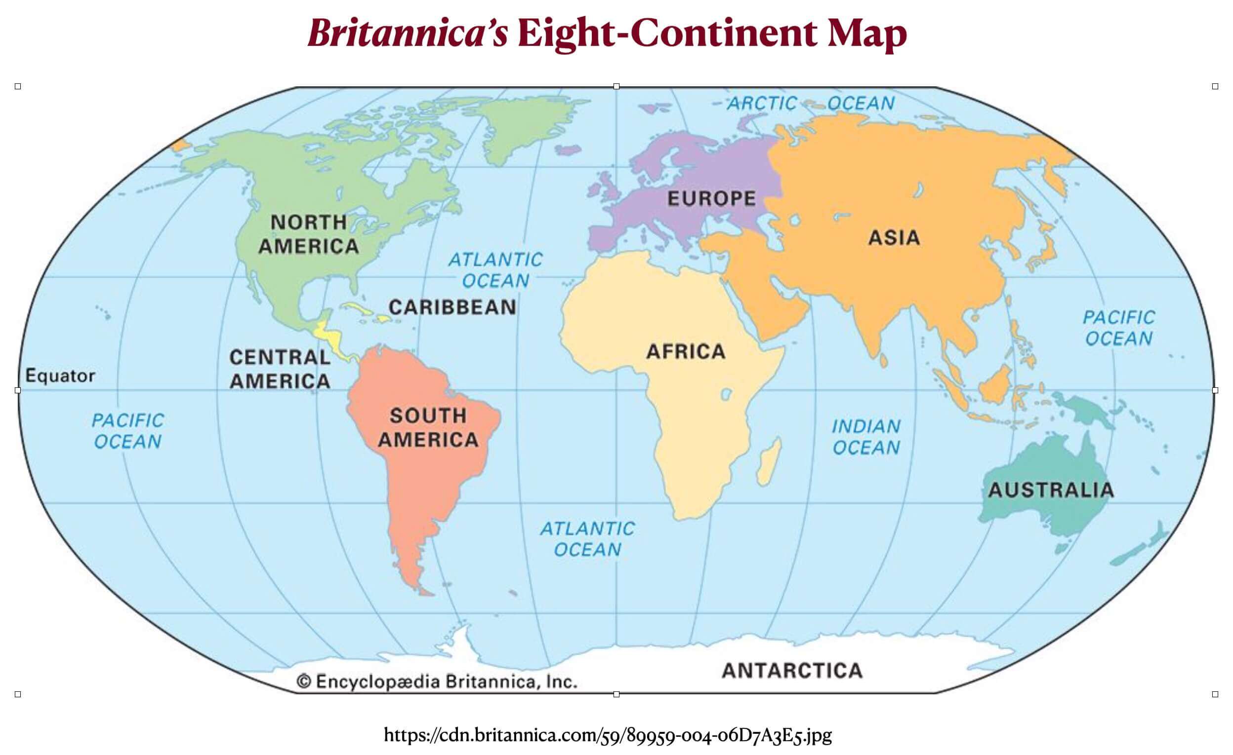 World Continent Maps All For One Seven Continent Map 