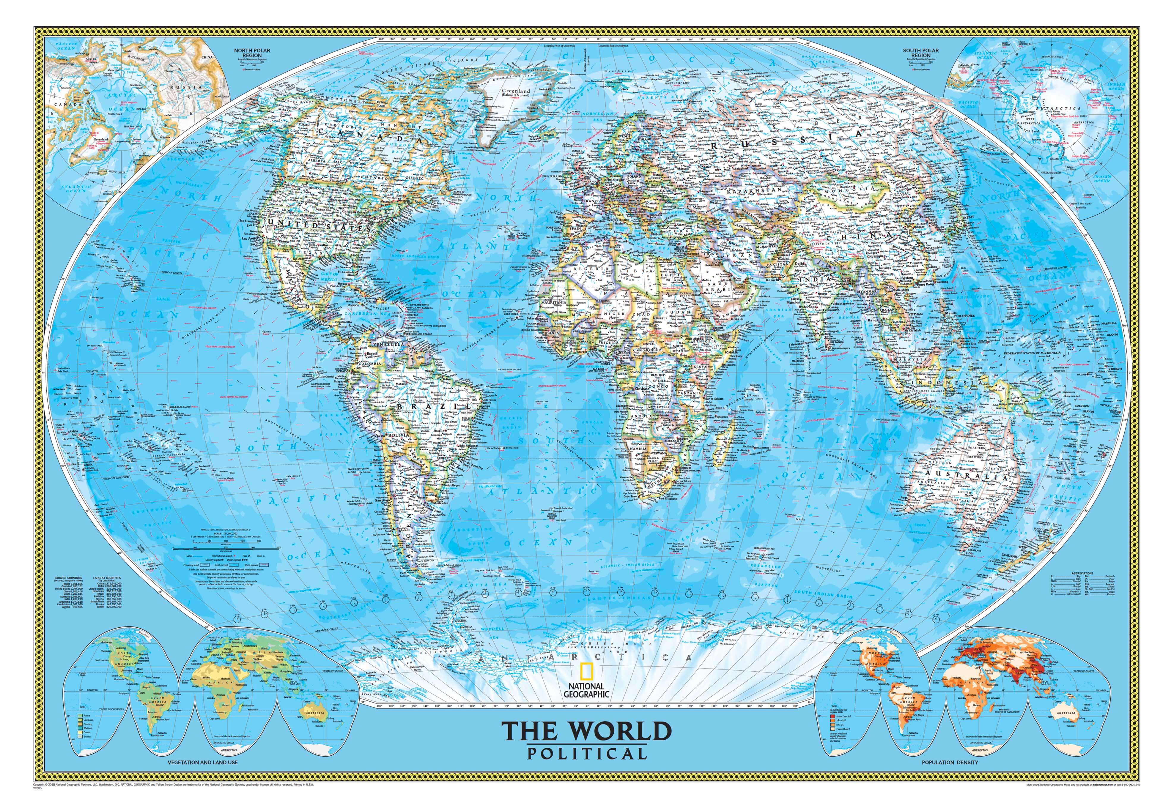 World Map In High Resolution High Resolution World Classic Map 
