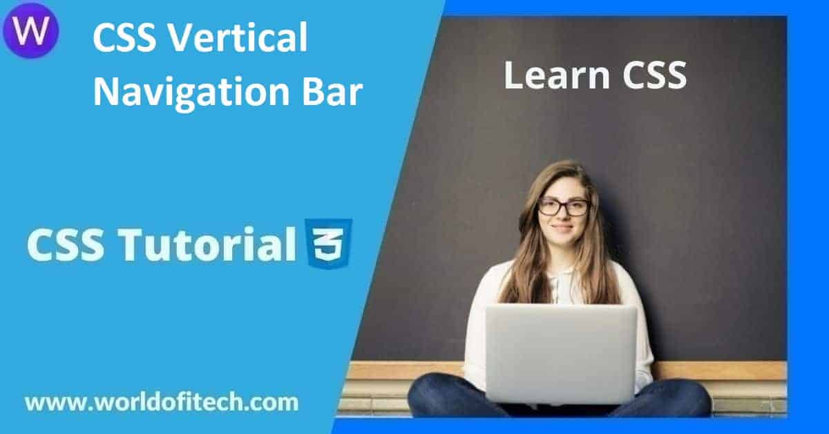CSS Vertical Navigation Bar | Learn CSS
