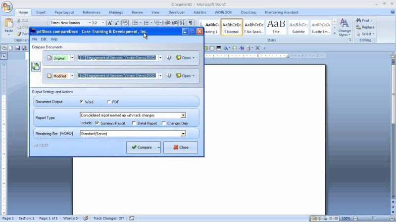 How To Compare Documents And Review Changes With 3 Pane View Comparedocs Docscorp - Abstract Illustration Collection - High Resolution Quality