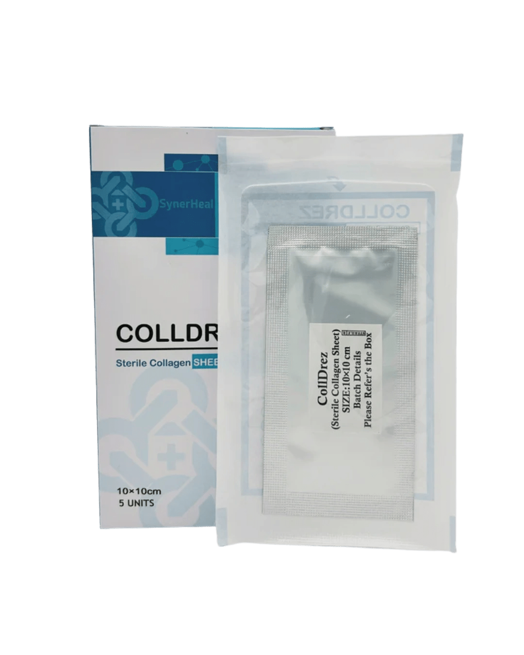 Colldrez Wet Collagen Sheet Dressing for Burn