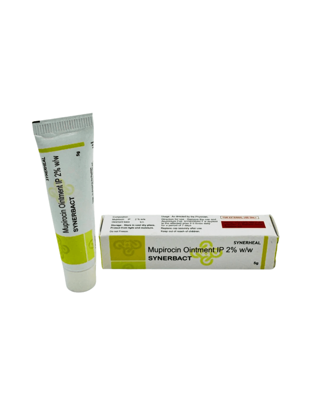Synerbact Mupirocin ointment / controlling infection
