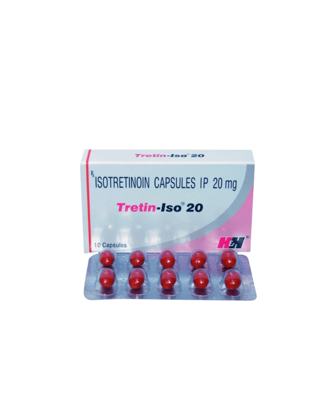 Tretin ISO 20MG CAP 10'S H&H Pharmaceuticals