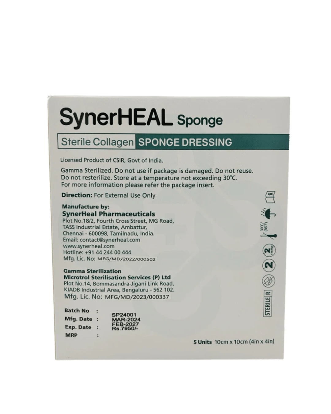 Synerheal Sponge