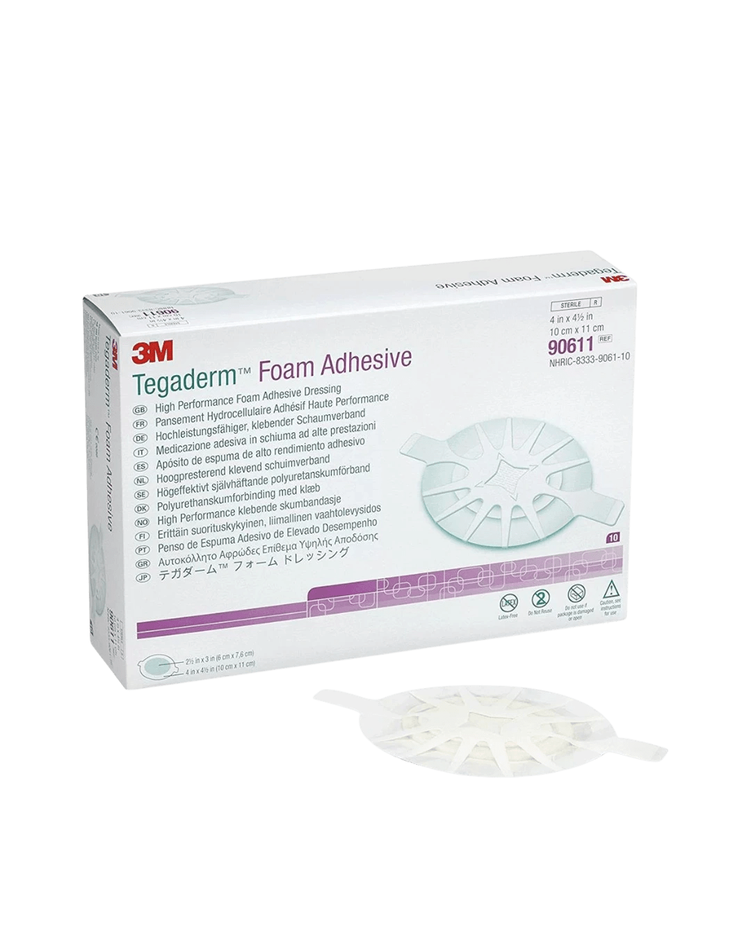 Tegaderm foam adhesive dressing