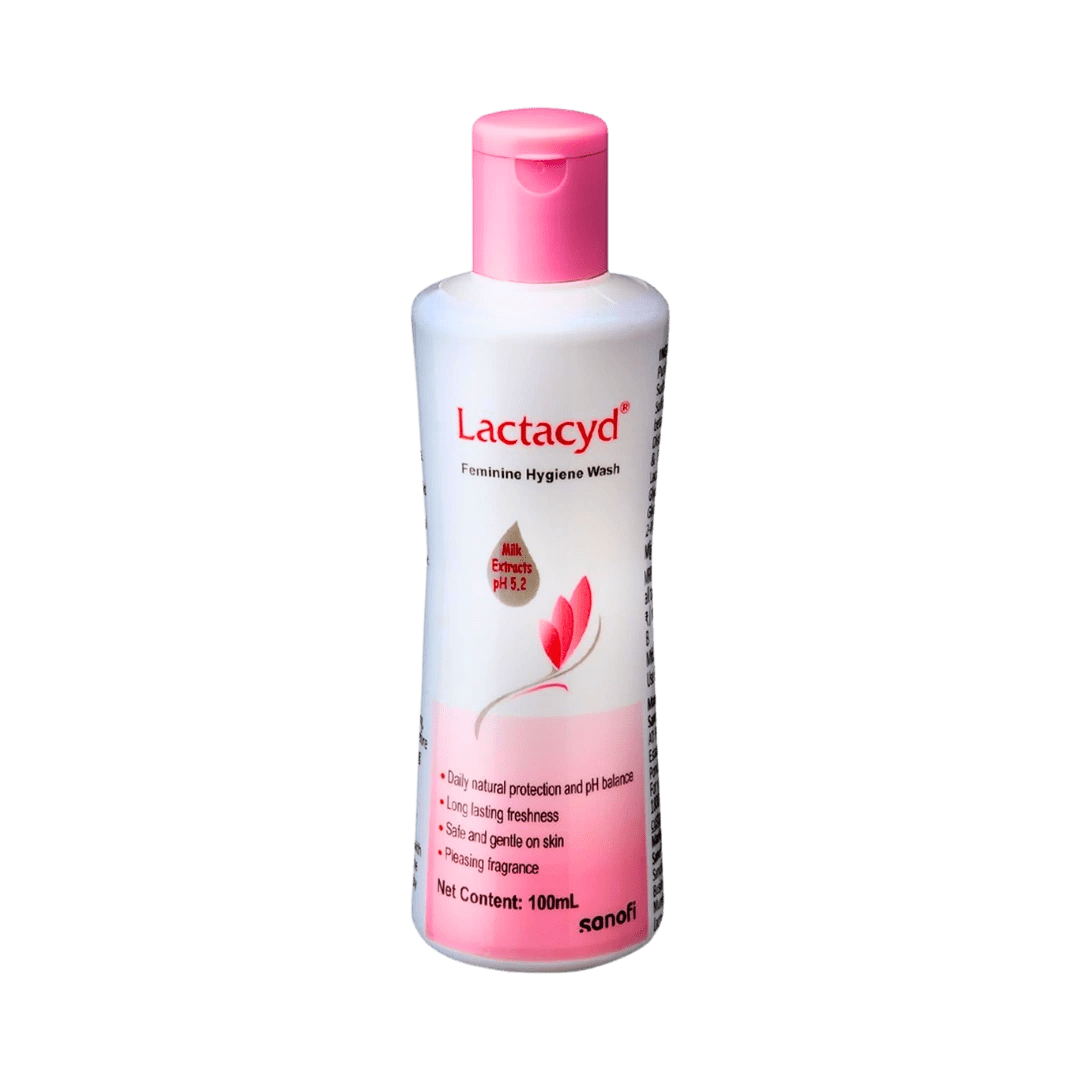 LACTACYD LOTION Intimate Hygiene Wash for Women – pH Balanced Care with Natural Ingredients for Itch Relief & Odor Protection