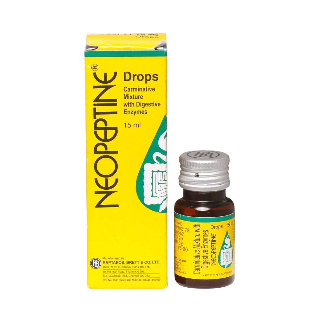 Neopeptine Drops – Infant Colic & Digestion Relief | Enzyme & Carminative Formula