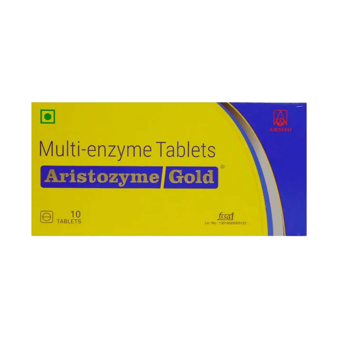 Aristozyme Gold Tablets 10’s – Digestive Enzyme & Appetite Booster