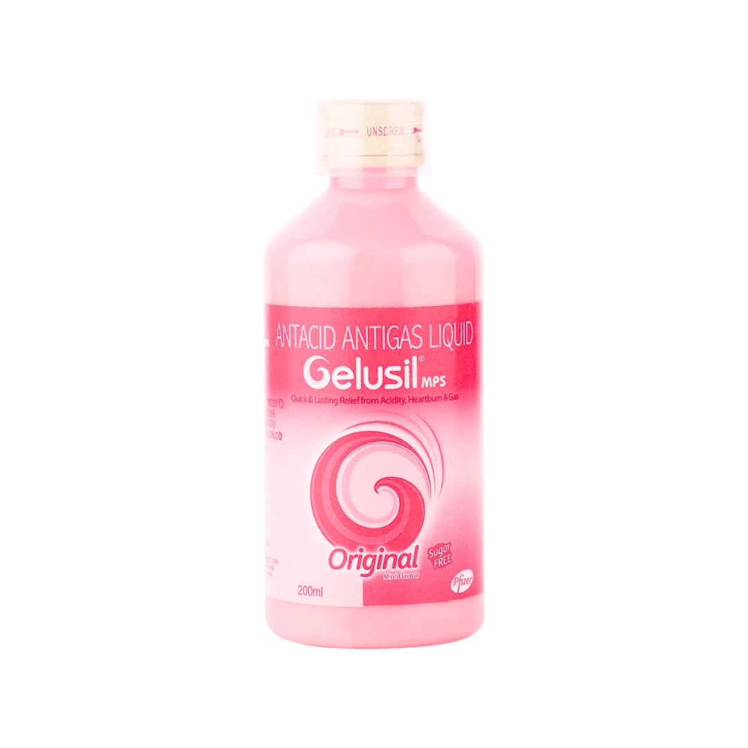 Gelusil MPS Syrup – Antacid & Gas Relief Digestive Syrup