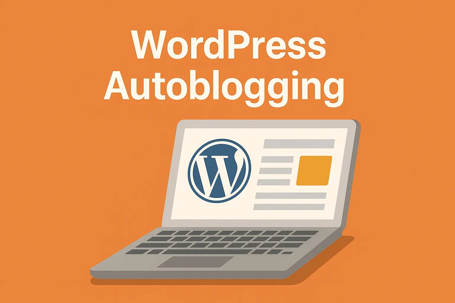 WordPress Autoblogging plugin for website