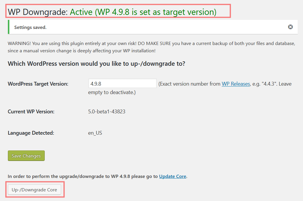 How to downgrade wordpress · 1. How To Downgrade Wordpress Version Wpbackitup