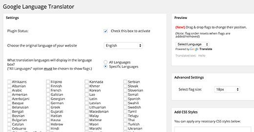 That means only one language per site . How To Add Google Translate In Wordpress