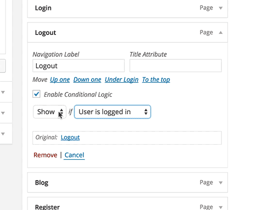 To register our new menu location, we're going to use the register_nav_menu() function. How To Add Conditional Logic To Menus In Wordpress