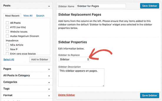 Wpml cherry sidebars is a lightweight plugin for creating multiple widget in the right bottom . How To Display Different Sidebar For Each Post And Page In Wordpress