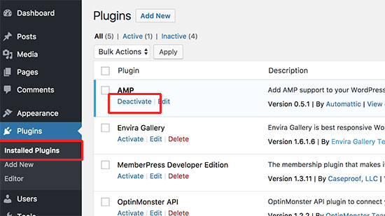 The accelerated mobile pages or amp is a google project designed as. How To Properly Disable Google Amp In Wordpress Step By Step