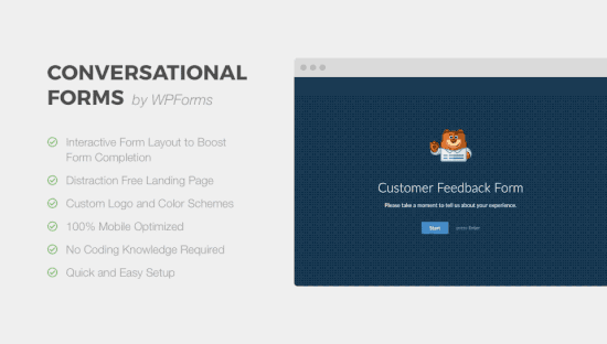 Interactive booking and calendars · 5. How To Create Conversational Forms In Wordpress Typeform Alternative