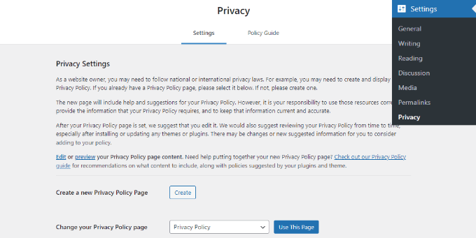 When you input your information, the basic template will be . How To Add A Privacy Policy In Wordpress