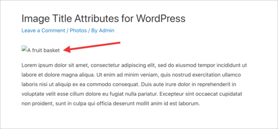 How to Easily Add Title Attribute to Images in WordPress (2) How to Easily Add Title Attribute to Images in WordPress (2)