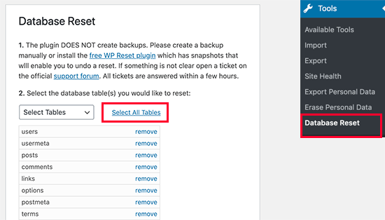 13.9.2021 · to install the wp mail smtp wordpress plugin, purchase a paid version (to and start including your emails logs in your wordpress data collection) or head to your wordpress dashboard to install the plugin for free to access basic features. How To Reset Your Wordpress Database To Default Settings