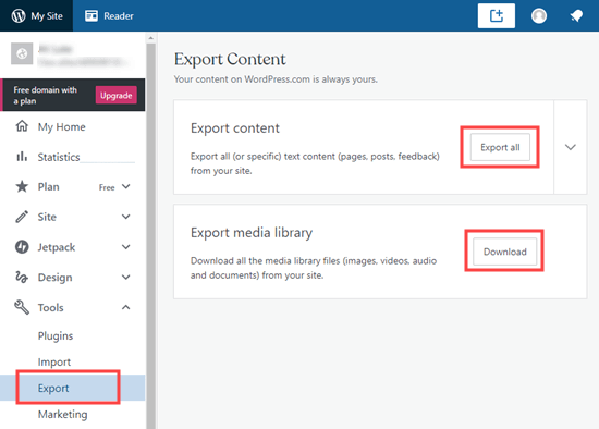 Wordpress is one of many online tools that allow you to create your own blog, website o. How To Export A Wordpress Site Beginner S Guide