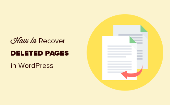 You will see an option to restore the item: How To Recover And Restore Deleted Pages In Wordpress 4 Methods