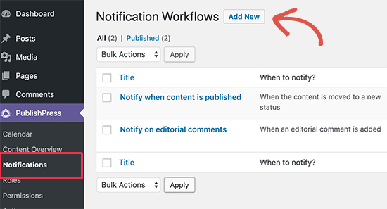 Wordpress doesn't offer any kind of notification system. How To Get Email Notifications For Posts Pending Review In Wordpress