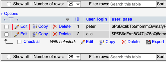 Di bagian terakhir, kami akan membahas cara mengganti password wp admin secara langsung dari . How To Reset A Wordpress Password From Phpmyadmin