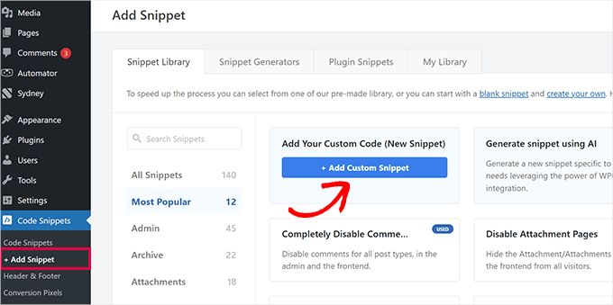 Add Custom Code Post Snippets - Abstract Illustration Collection - High Resolution Quality
