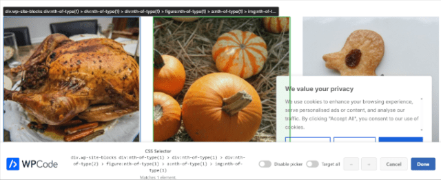 wpcode-css-picker WPBeginner Spotlight 22: Big Milestones, Better Backups, and WordPress Community Tools