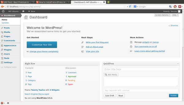 We will setup php and mysql, . Install WordPress On Ubuntu Locally With LAMP - WPExplorer