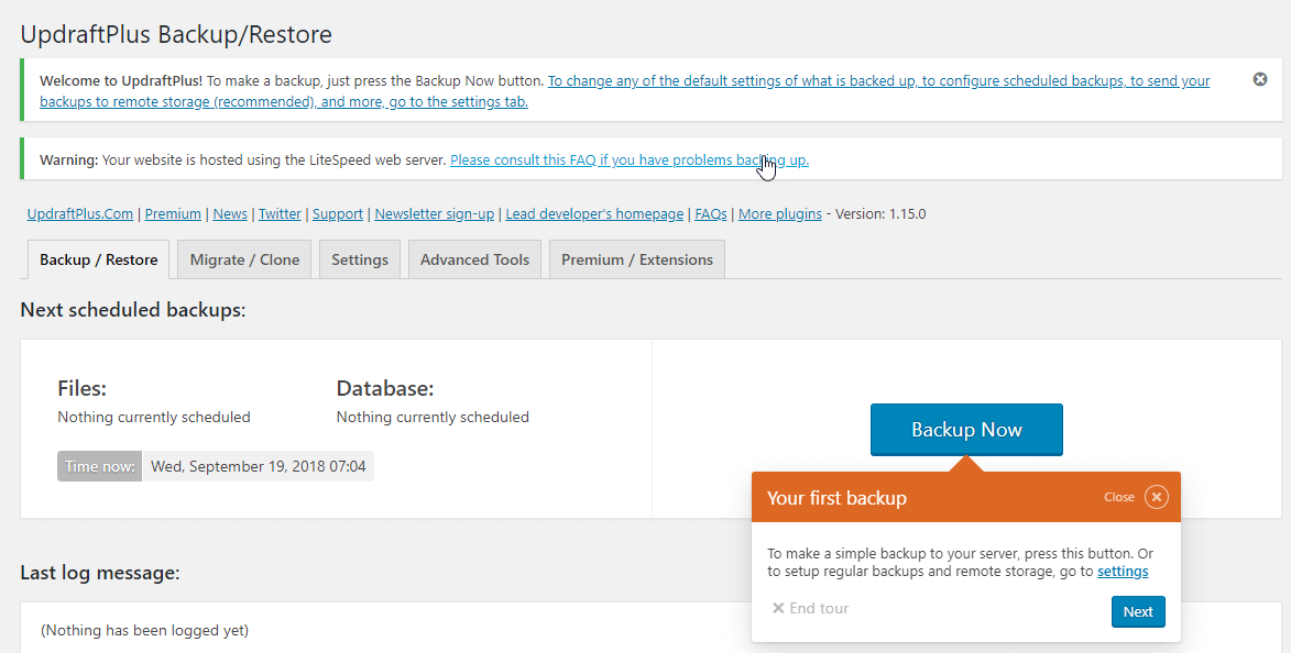 Updraftplus, a backup/restore/clone/migration plugin for wordpress simplifies backups (and restoration). Updraftplus Review Best Free Wordpress Backup Plugin