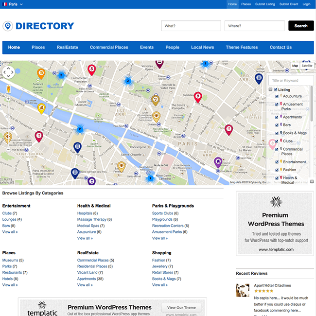 Business directory plugin · 4. Directory WordPress Theme - WPExplorer