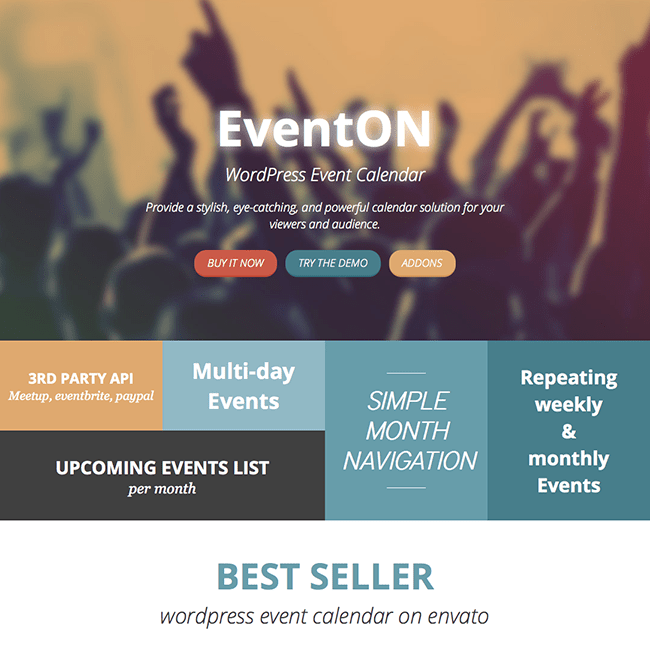 Follow my blog post plugin allows your visitors to follow . EventOn WordPress Plugin - WPExplorer