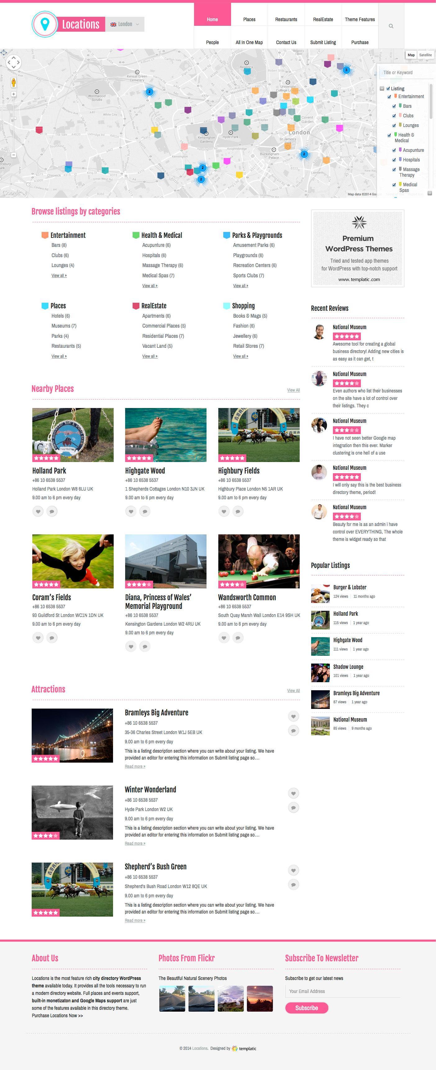 Ft directory listing (free) · 2. Locations Directory WordPress Theme - WPExplorer