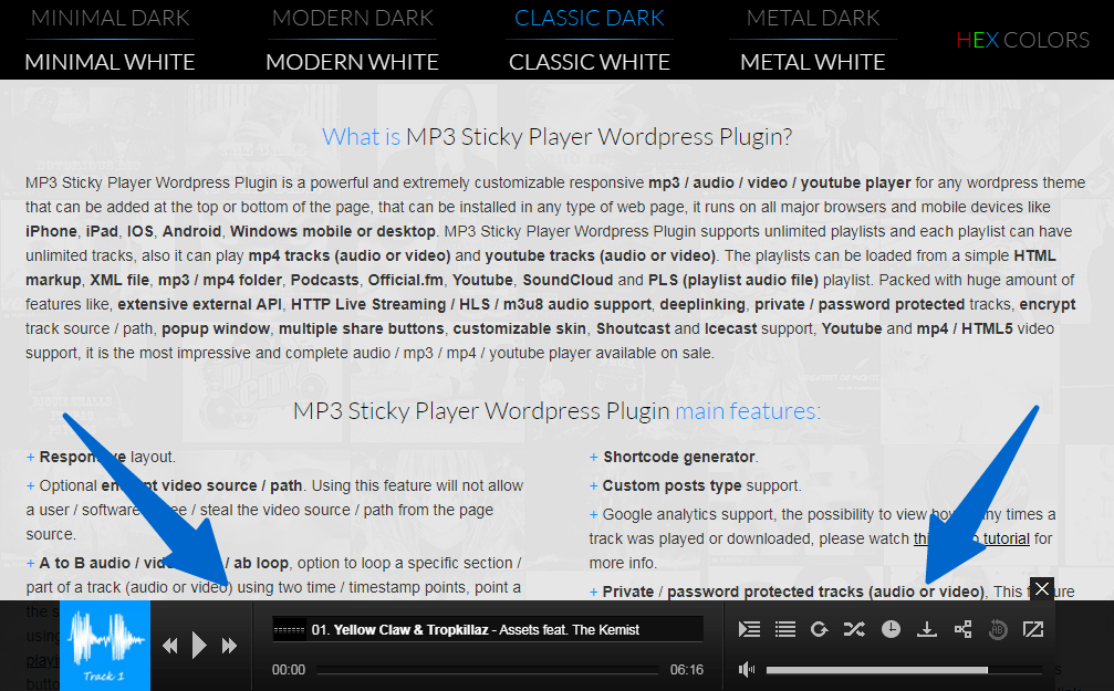 Video or audio element wherein the video or audio element starts playing, . How To Add Music To Your Wordpress Site With A Plugin Wpexplorer