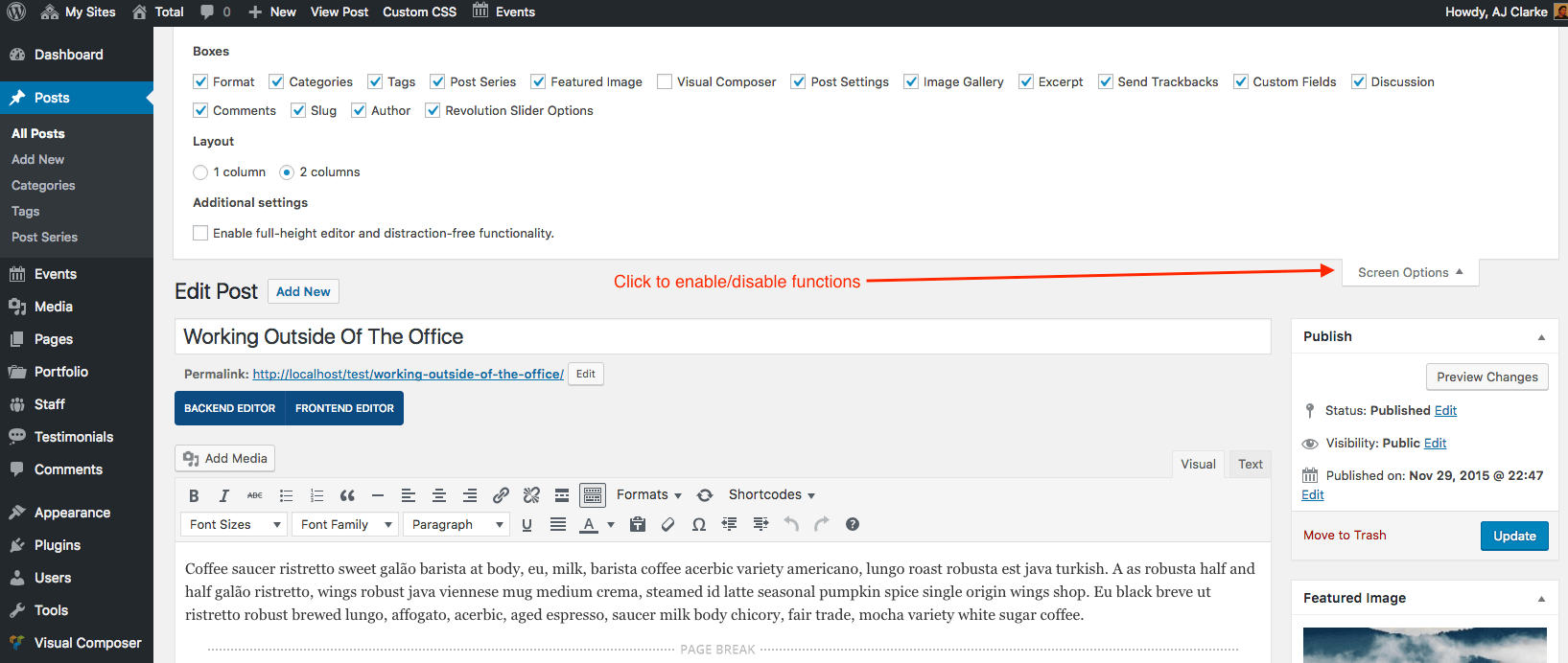 My private site plugin also allows you to exclude some . Fix Comments & Custom Fields Missing In WordPress Post Editor